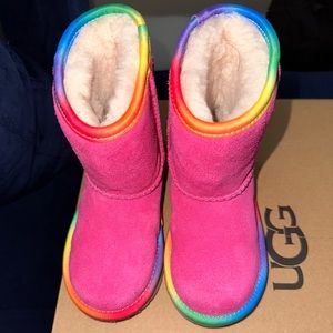 Rainbow Fuchsia Uggs